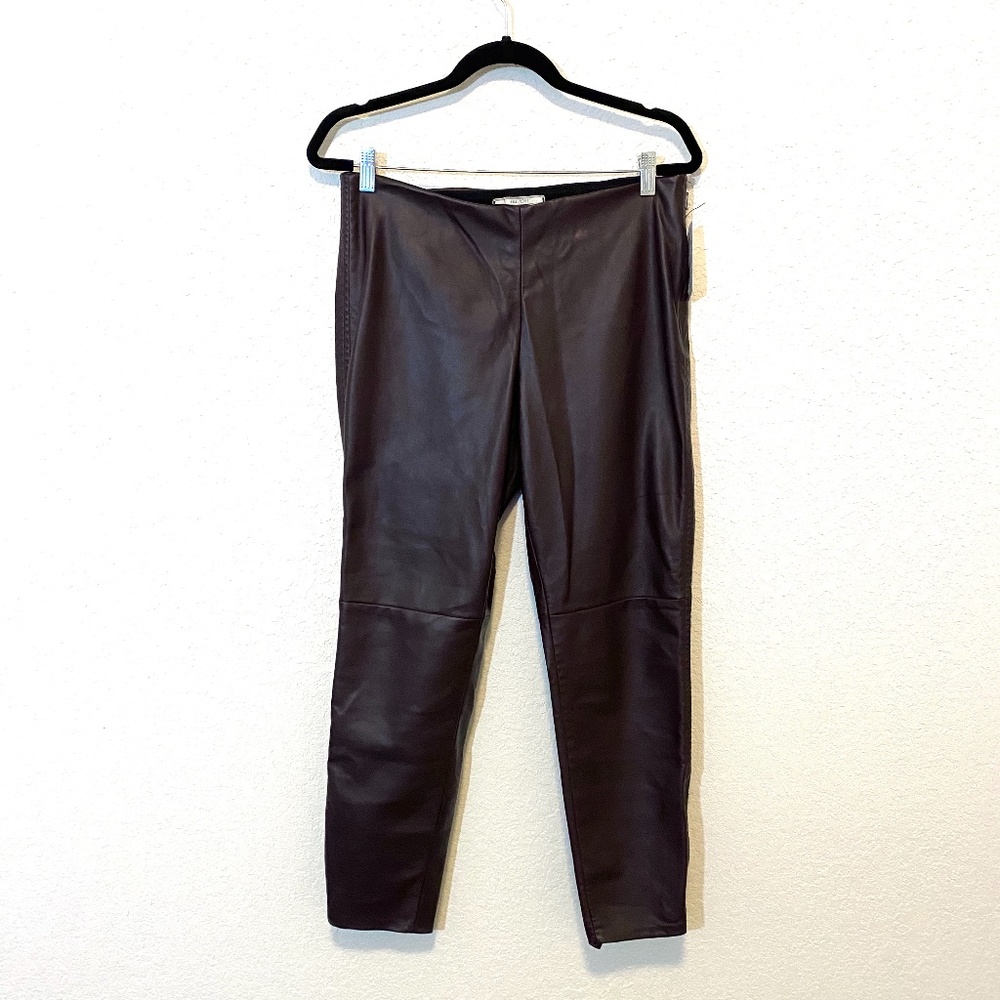 NWT Free People Vegan Leather Crop Pants